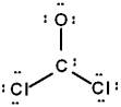 <strong>The correct Lewis structure for Cl<sub>2</sub>CO is (the 2 Cl's and the O are bound to the C and not to each other):</strong> A)   B)   C)   D)   E) none of these <div style=padding-top: 35px> 