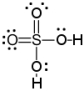 <strong>Which of the following is a correct Lewis structure for H<sub>2</sub>SO<sub>4</sub>? </strong> A)   B)   C)   D)   E)   <div style=padding-top: 35px> 
