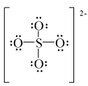 <strong>Which of the following is a correct Lewis structure for sulfate ion?</strong> A)   B)   C)   D)   E)   <div style=padding-top: 35px> 