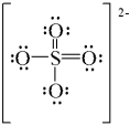 <strong>Which of the following is a correct Lewis structure for sulfate ion?</strong> A)   B)   C)   D)   E)   <div style=padding-top: 35px> 