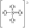<strong>Which of the following is a correct Lewis structure for sulfate ion?</strong> A)   B)   C)   D)   E)   <div style=padding-top: 35px> 