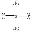 <strong>What is the correct Lewis structure for SF<sub>4</sub>?</strong> A)   B)   C)   D)   E)   <div style=padding-top: 35px> 
