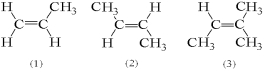 For which of the following compounds is it possible for cis and trans isomers to exist?