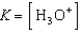 <strong>Write the expression for K for the reaction of hydrofluoric acid with water.  </strong> A)   B)   C)   D)   E)   <div style=padding-top: 35px> 