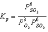 What is the balanced equation for the following equilibrium expression?