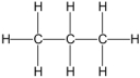 <strong>Which of the following is an example of a hydrocarbon structural formula?</strong> A) C<sub>6</sub>H<sub>12</sub> B) C) D) E) CH<sub>3</sub>CH<sub>2</sub>CH<sub>2</sub>CH<sub>3</sub>