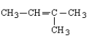 <strong>Which of the following is the correct formula for 2-methyl-1-butene?</strong> A) B) C) D) E) none of these
