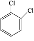 <strong>Which of the structures below has the common name m-dichlorobenzene (where m- is meta)?</strong> A) B) C) D) E)