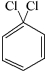 <strong>Which of the structures below has the common name m-dichlorobenzene (where m- is meta)?</strong> A) B) C) D) E)