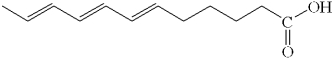 <strong>What is the classification of the molecule below? </strong> A) polymer B) fatty acid C) saccharide D) carbohydrate E) triglyceride