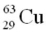 <strong>When a nucleus of the copper isotope captures an electron, it becomes</strong> A) . B) . C) . D) .