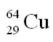 <strong>When a nucleus of the copper isotope emits a positron, it becomes</strong> A) . B) . C) . D) .