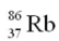 <strong>The product of the gamma decay of the strontium isotope is</strong> A) . B) . C) . D) .