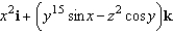 <strong>Find the curl of the vector field </strong> A) B) C) D) E)