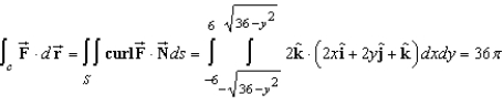 <strong>Verify Stokes's Theorem by evaluating as a line integral and as a double integral . </strong> A) B) C) D) E)