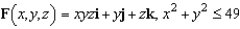 Use Stokes's Theorem to evaluate   where   and S is the first-octant portion of   over   . Use a computer algebra system to verify your result.