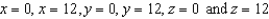 Use Divergence Theorem to evaluate   and find the outward flux of   through the surface S of the solid bounded by the planes   .