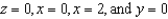 Use Divergence Theorem to evaluate   and find the outward flux of   through the surface S of the solid bounded by the planes     .
