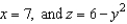 Evaluate   , where   and S is the closed surface of the solid bounded by the graphs ,   , and the coordinate planes.