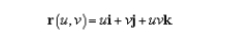 Match the following vector-valued function with its graph.  