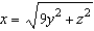 Find a vector-valued function whose graph is the cone   .