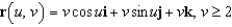 <strong>Find a vector-valued function whose graph is the part of the paraboloid that lies inside the cylinder .</strong> A) B) C) D) E)