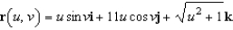 <strong>Find a vector-valued function for the hyperboloid .</strong> A) B) C) D) E)