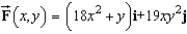 Use Green's Theorem to calculate the work done by the force on a particle that is moving counterclockwise around the closed path C where C is the boundary of the region lying between the graphs of . Round your answer to two decimal places.