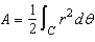 Use a computer algebra system and the result The area of a plane region bounded by the simple closed path C given in polar coordinates is to find the area of the region bounded by the graphs of the polar equation .
