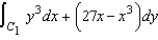 Evaluate   , where   is the unit circle given by   .