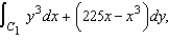 Find the maximum value of where C is any closed curve in the xy-plane, oriented counterclockwise.