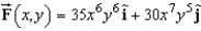 Determine whether or not the vector field is conservative.  