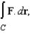 Find the value of the line integral   where   and     . (Hint: If F is conservative, the integration may be easier on an alternate path.)