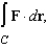 Find the value of the line integral   where   and     . (Hint: If F is conservative, the integration may be easier on an alternate path.)