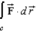 Evaluate   where C is represented by   .  
