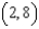 Find the work done by the force field on a particle moving along the given path. from (0,0) to .