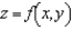Find the area of the lateral surface over the curve C in the xy-plane and under the surface where Lateral surface . line from .