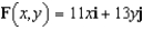 Compute   for the vector field given by   .
