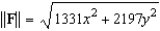 <strong>Compute for the vector field given by .</strong> A) B) C) D) E)
