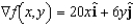 <strong>Find the gradient vector for the scalar function. (That is, find the conservative vector field for the potential function.) </strong> A) B) C) D) E)