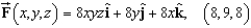 Find the divergence of the vector field at the given point.  