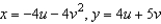 Find the Jacobian for the change of variables given below.  