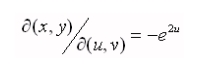 <strong>Find the Jacobian for the indicated change of variables. </strong> A) B) C) D) E)