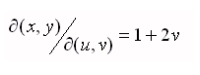 <strong>Find the Jacobian for the indicated change of variables. </strong> A) B) C) D) E)