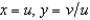 Use a change of variables to find the volume of the solid region lying below the surface   and above the plane region R: region bounded by the graphs of   (Hint: Let   .) Round your answer to two decimal places.