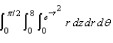 Evaluate the iterated integral   .