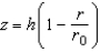 Use cylindrical coordinates to find the volume of the cone   where   and   .  