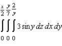 Evaluate the iterated integral   .