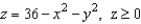 Use a triple integral to find the volume of the solid shown below.    