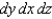 Rewrite the iterated integral   using the order   .
